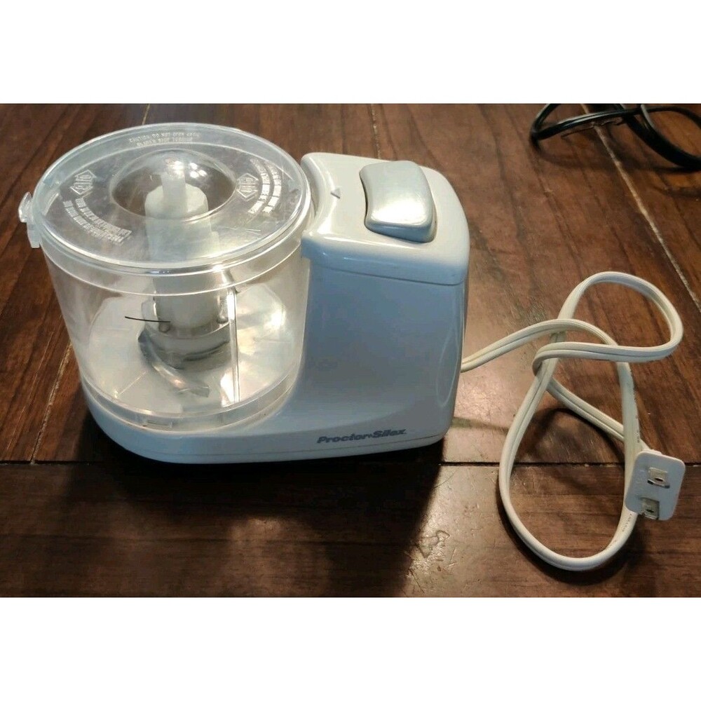 Proctor Silex 72500 1.5 Cup Corded Compact Food Chopper Tested Works!